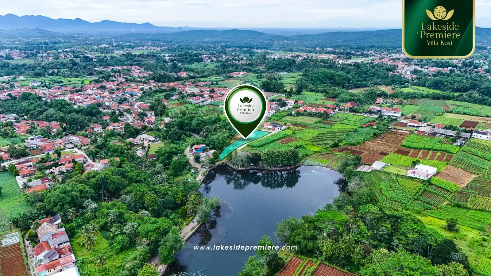 Rukost Strategis di Cikarawang, Dramaga - Investadi Properti dengan Roi Menjanjikan 3 lokasi lakeside premiere
