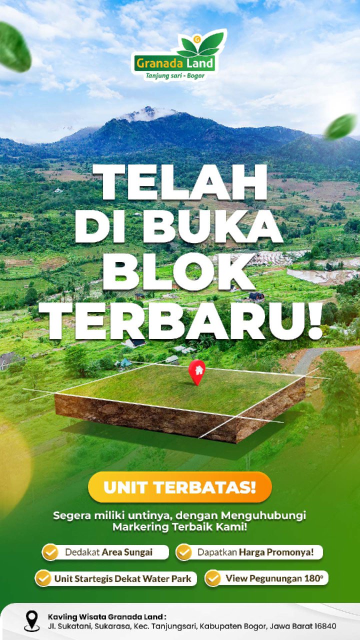 Granada Land: Punya Tanah Wisata Sendiri, Investasi Sekaligus Liburan! 3 IMG 20250312 084858 771